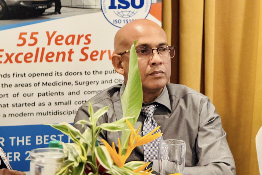 Cardiologist Dr. Mahendra Carpen sounds alarm over shorter life expectancy for men in Guyana